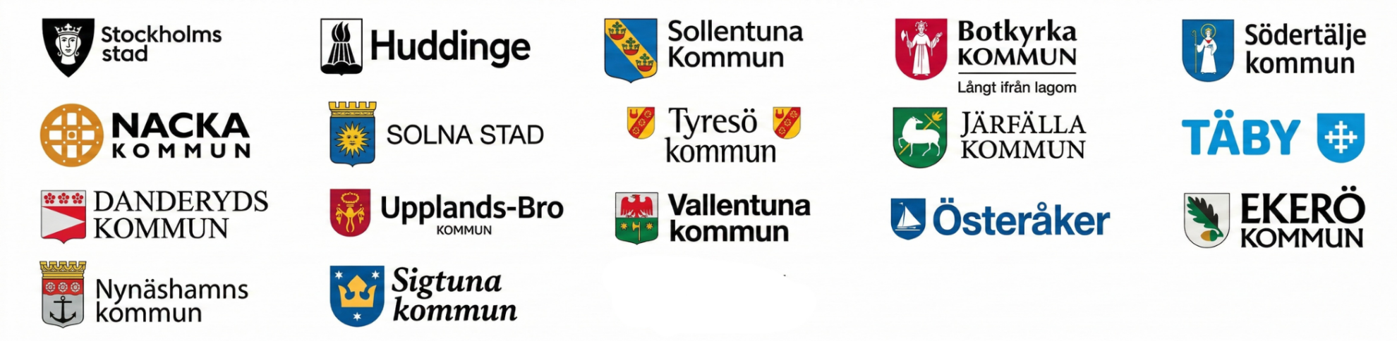 fritidsnäte kommuner logos